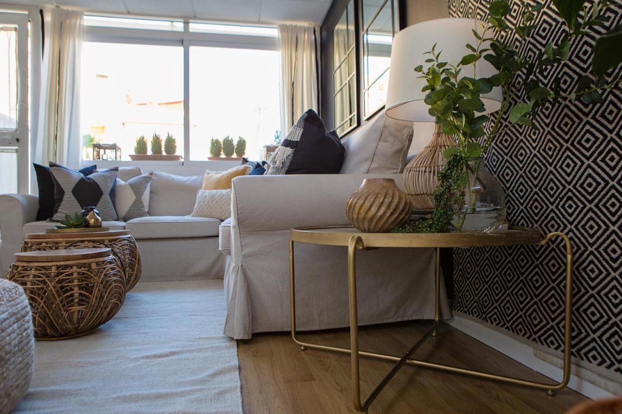 Sol Y Malaga - Designer Duplex Con Terraza Y Parking Apartment Exterior photo