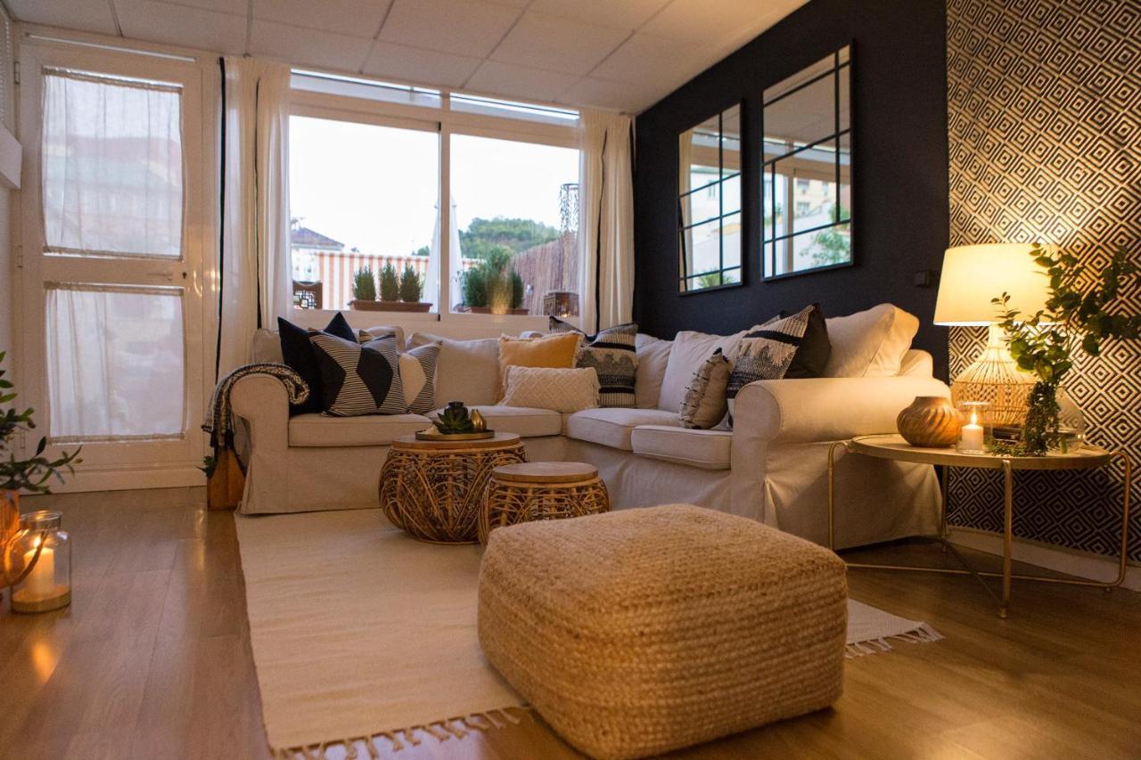 Sol Y Malaga - Designer Duplex Con Terraza Y Parking Apartment Exterior photo